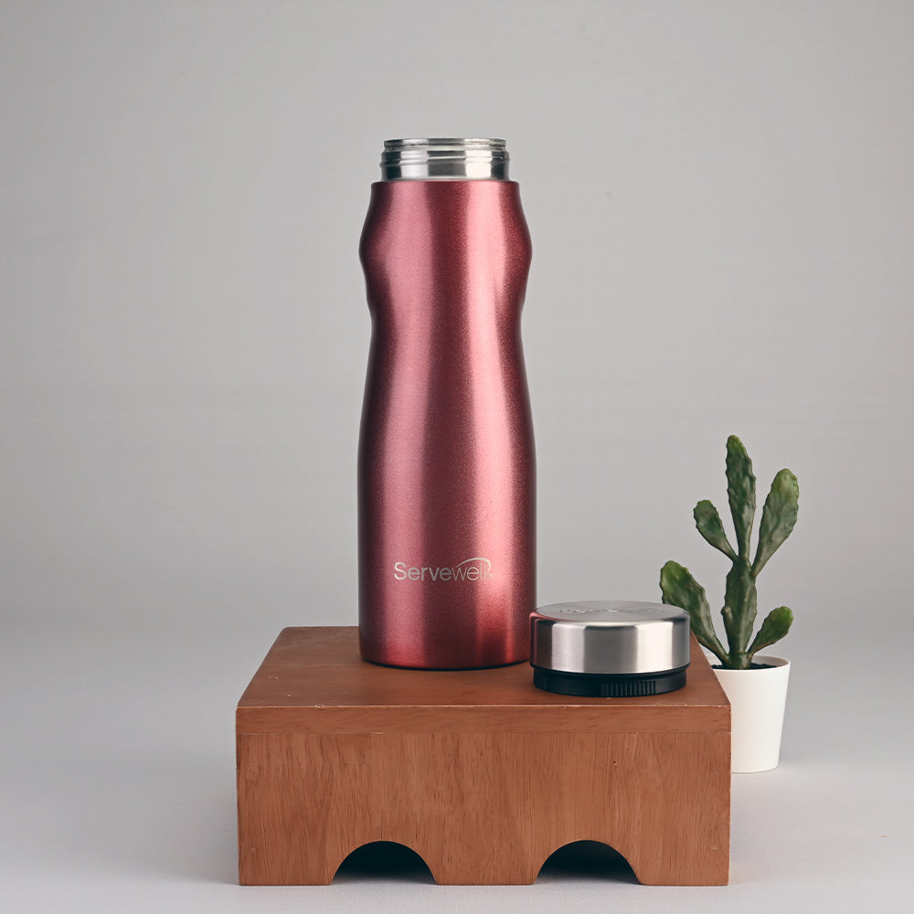 Congo Steel Fridge Bottles Pink