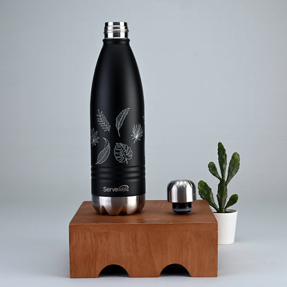 Indus - SS Vacuum Bottle 750 ml - Autumn Jet Black