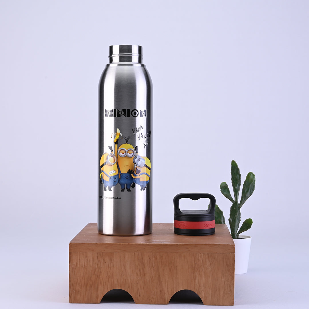 Oslo - SS Vacuum Bottle 720 ml - Minions Steel