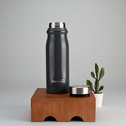 Hudson Steel Fridge Bottles Grey