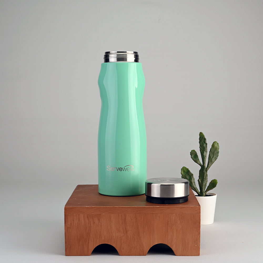 Congo Steel Fridge Bottles Sea Green