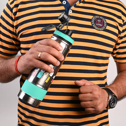 Thunder SS Vacuum Bottle 725 ml - Happiness Is Sea Green