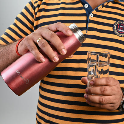 Congo Steel Fridge Bottles Pink