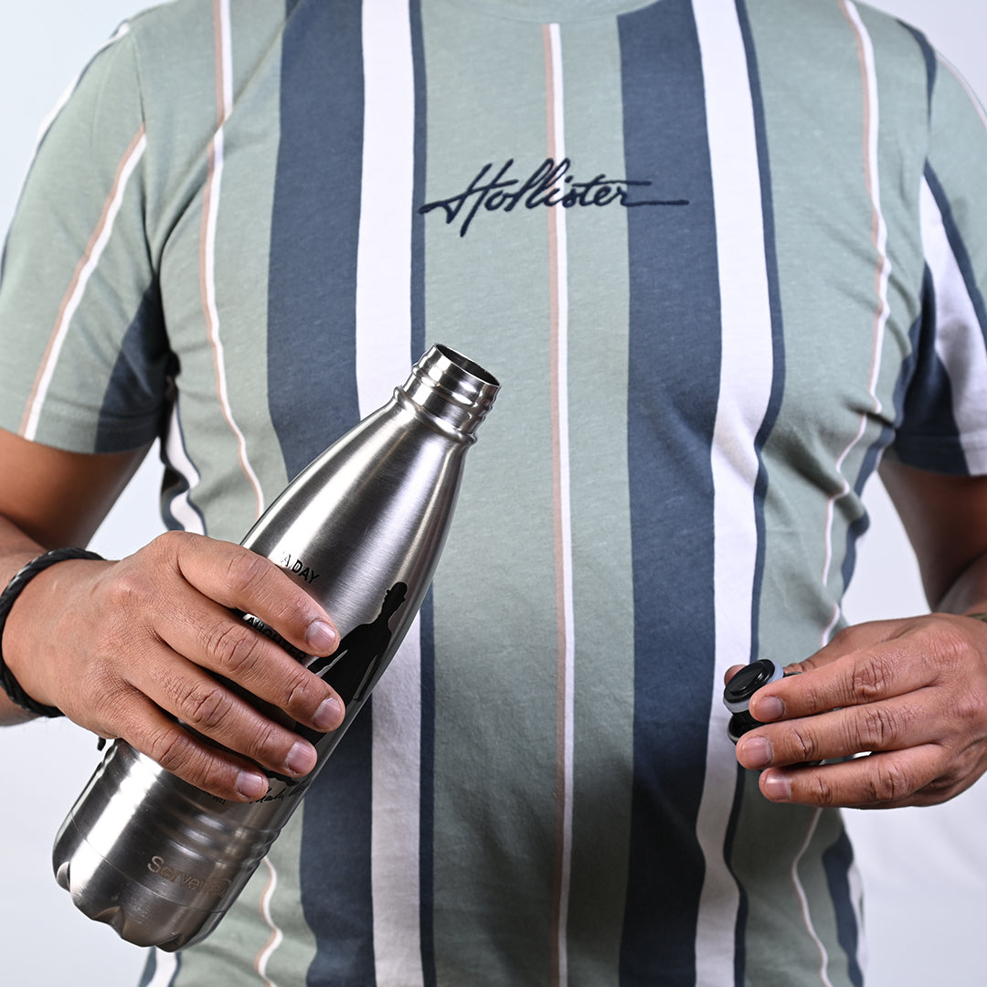 Indus - SS Vacuum Bottle 750 ml - Charlie Chaplin Steel