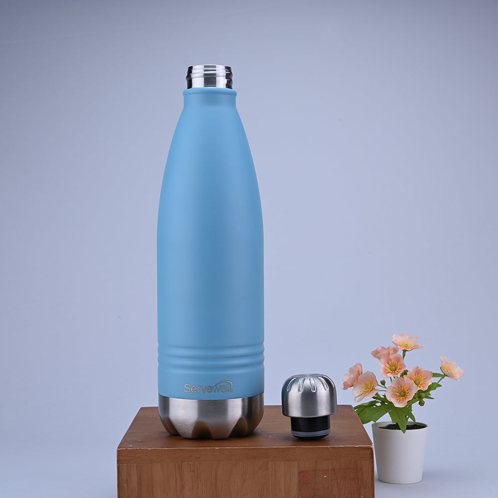 Indus Vacuum Bottle 500 ml - Pastel Blue