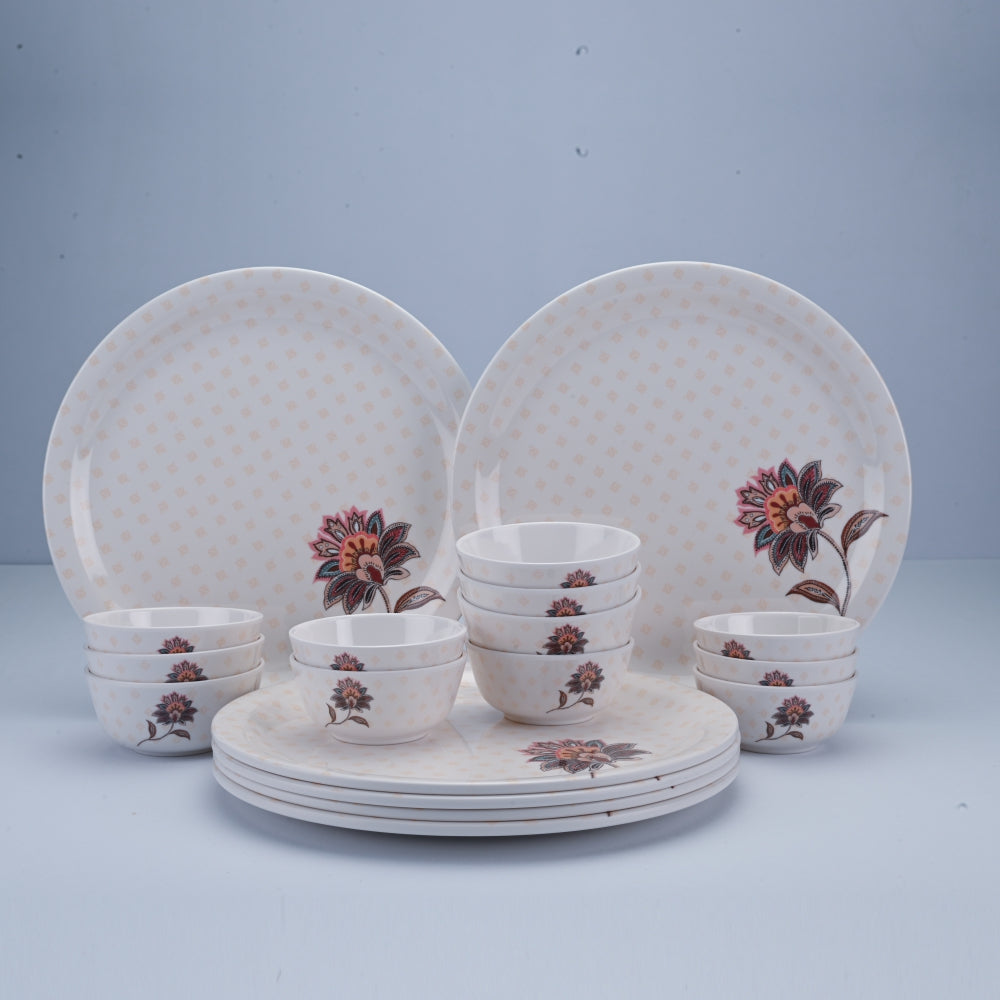 18 pc Dinner Set Rnd - Indibloom