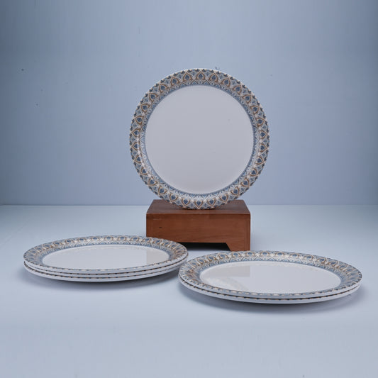6 pc Dinner Plate Set Rnd 28 cm - Porto