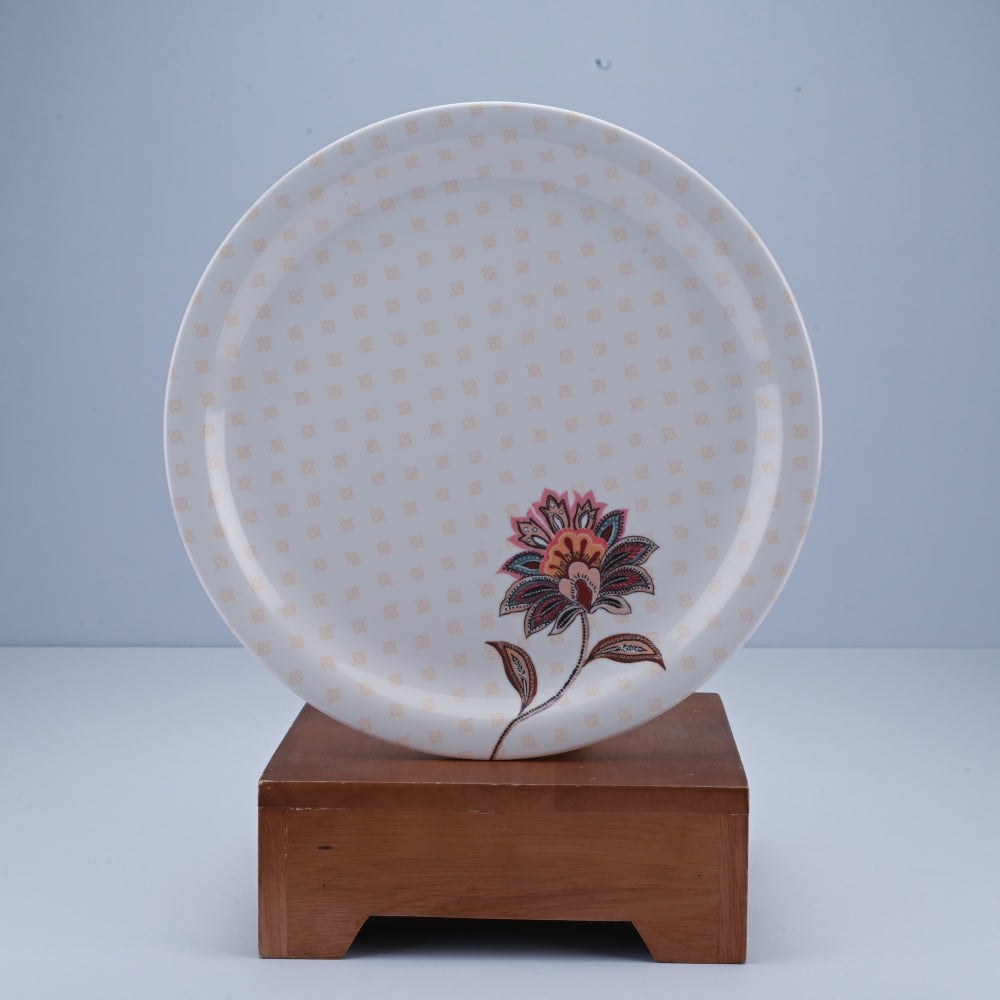 6 pc Dinner Plate Set Rnd 28 cm - Indibloom