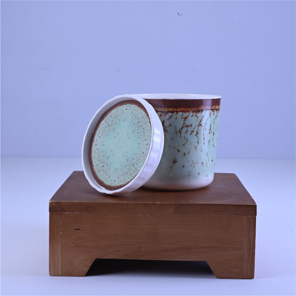 4 pc Elegant Jar Set 700 ml - Crinkle