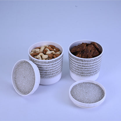 4 pc Elegant Jar Set 700 ml - Connect
