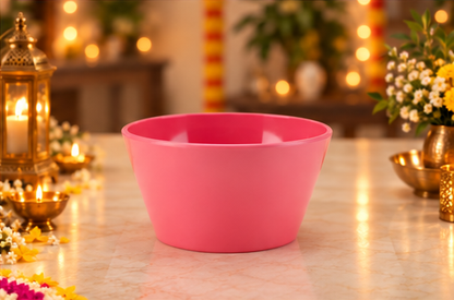 6pc Linear Cone Bowl Set - Pastel