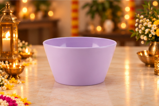 6pc Linear Cone Bowl Set - Pastel