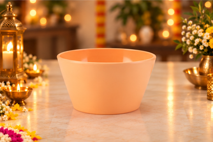 6pc Linear Cone Bowl Set - Pastel
