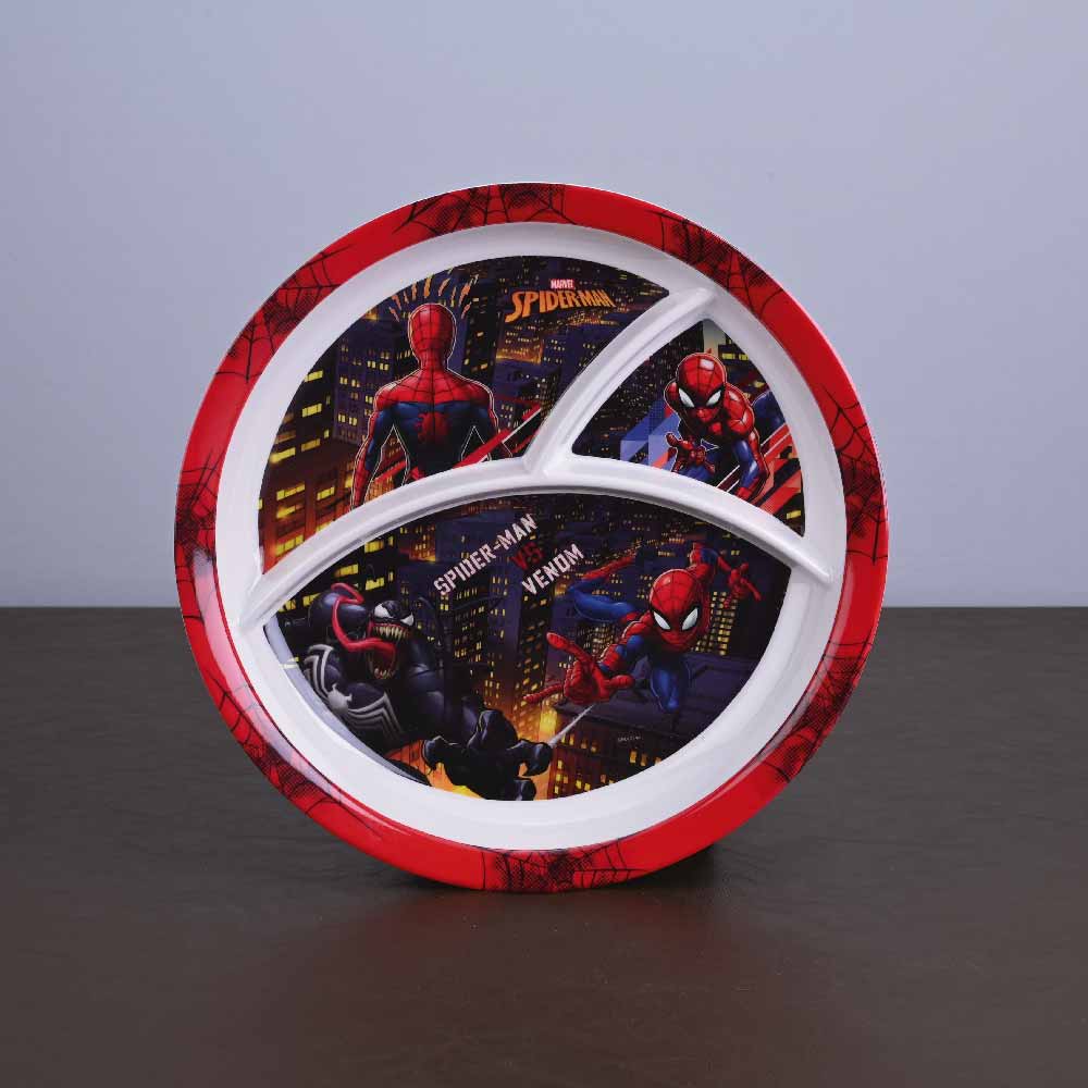 3pc 3 Partition (Round): Spiderman