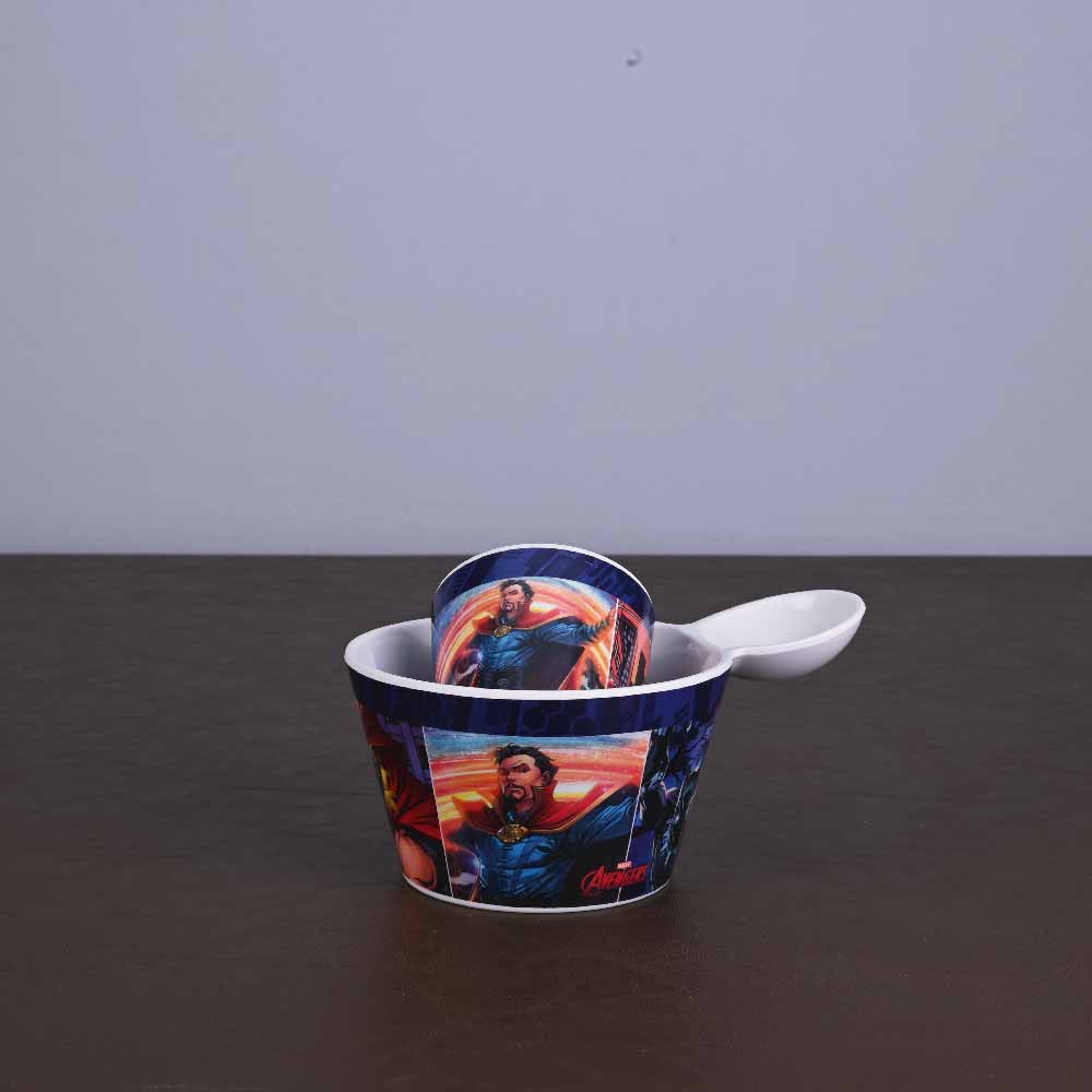 2 pc Fries Bowl & Glass Set - Avengers