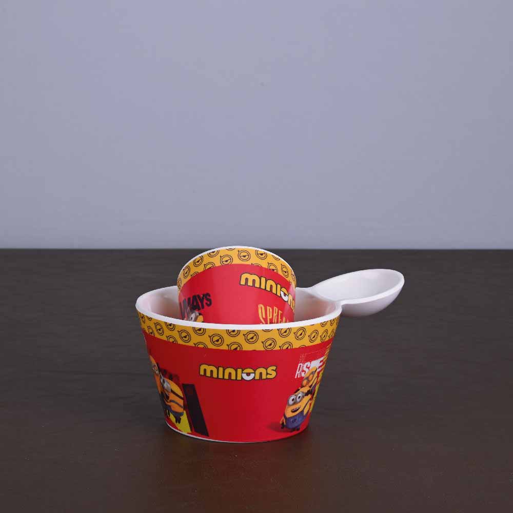 2pc Fries Bowl and Glass: Minions