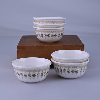 6 pc Veg Bowl Set Arch 10.5 cm - Ikat