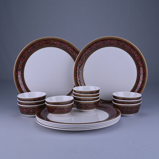 18 pc Buffet Set Rnd Gold - Leela