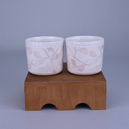 2 pc Elegant Jar Set 700 ml - Moonleaf