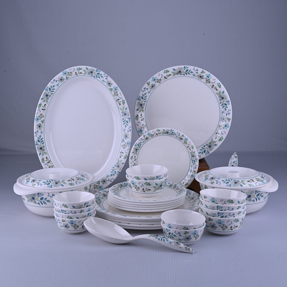31 pc Dinner Set Rnd - Forget Me Not