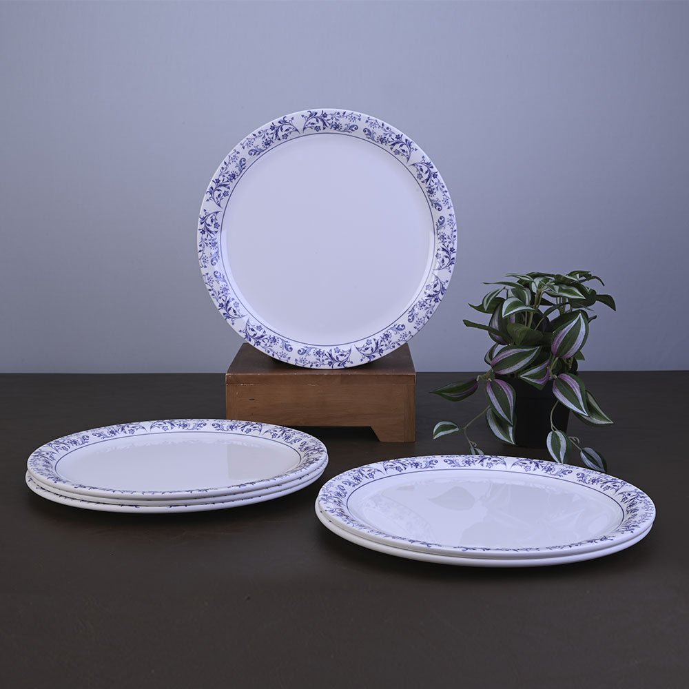 6 pc Side Plate Set 18.3 cm - Blue Pottery