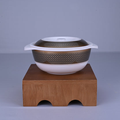 2 pc Serving Bowl with Lid Set Rnd 19 cm - Heera