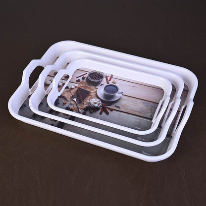 3 pc Handy Trays Set - Coffee Jar