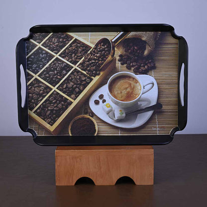 Tray Set 3 pc - Coffee Tile
