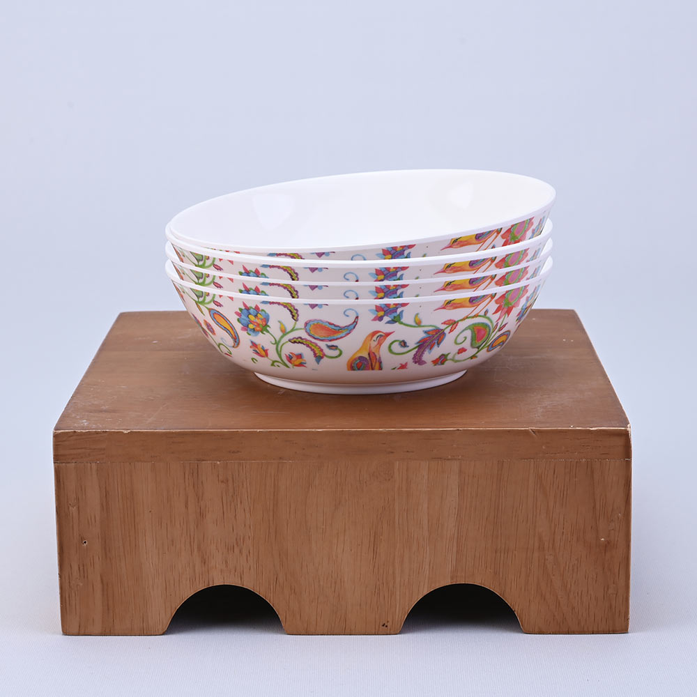 Round Bowl Sanskriti 15 cm Set 4 pc - Chidiya