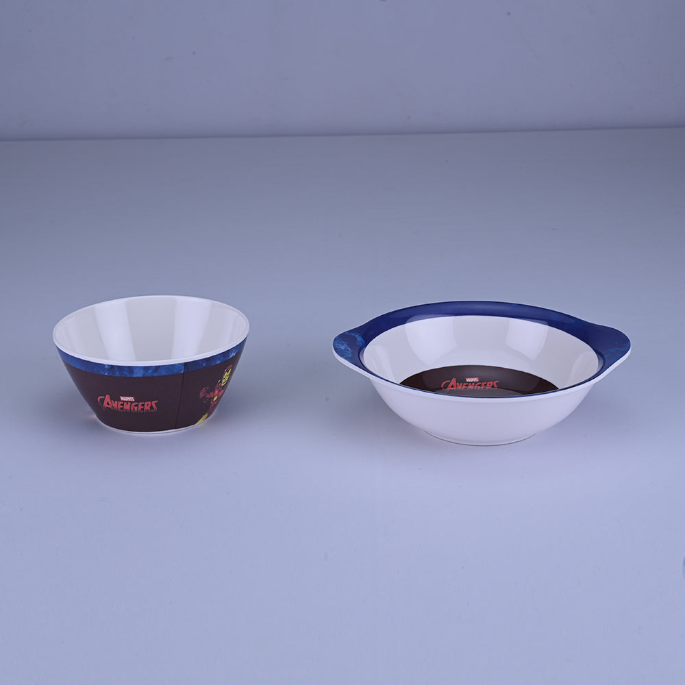 2 pc Bowl Cone & Handle Set - Avengers
