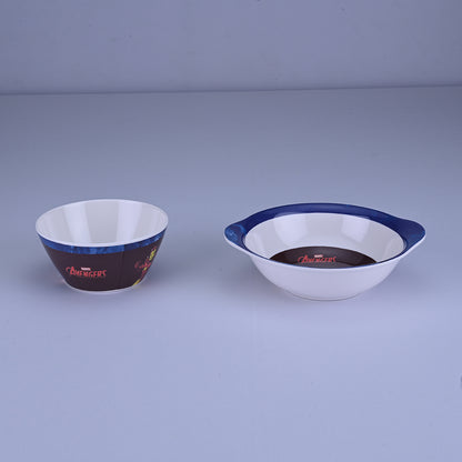 2 pc Bowl Cone & Handle Set - Avengers