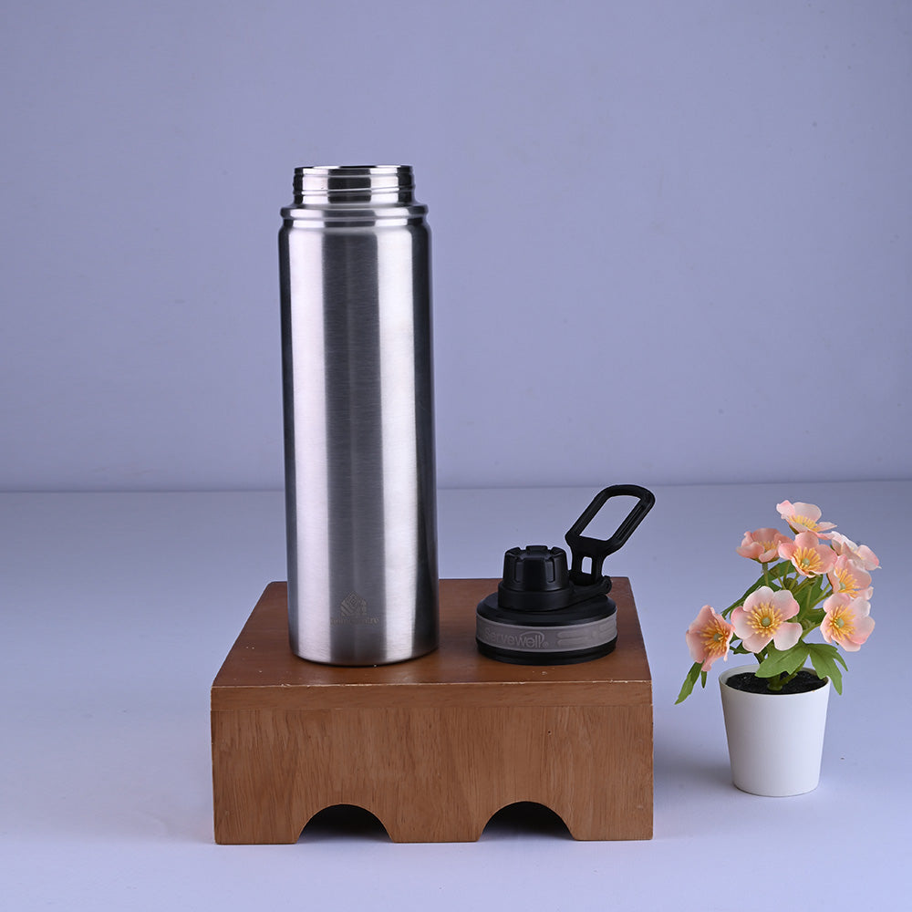 Barrel Pro Single Wall Bottle 950 ml - Steel