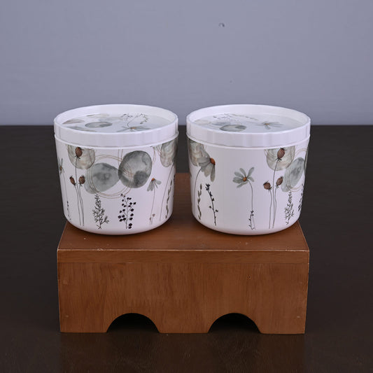 2pc Elegant Jar Set: Zinnia 700ml