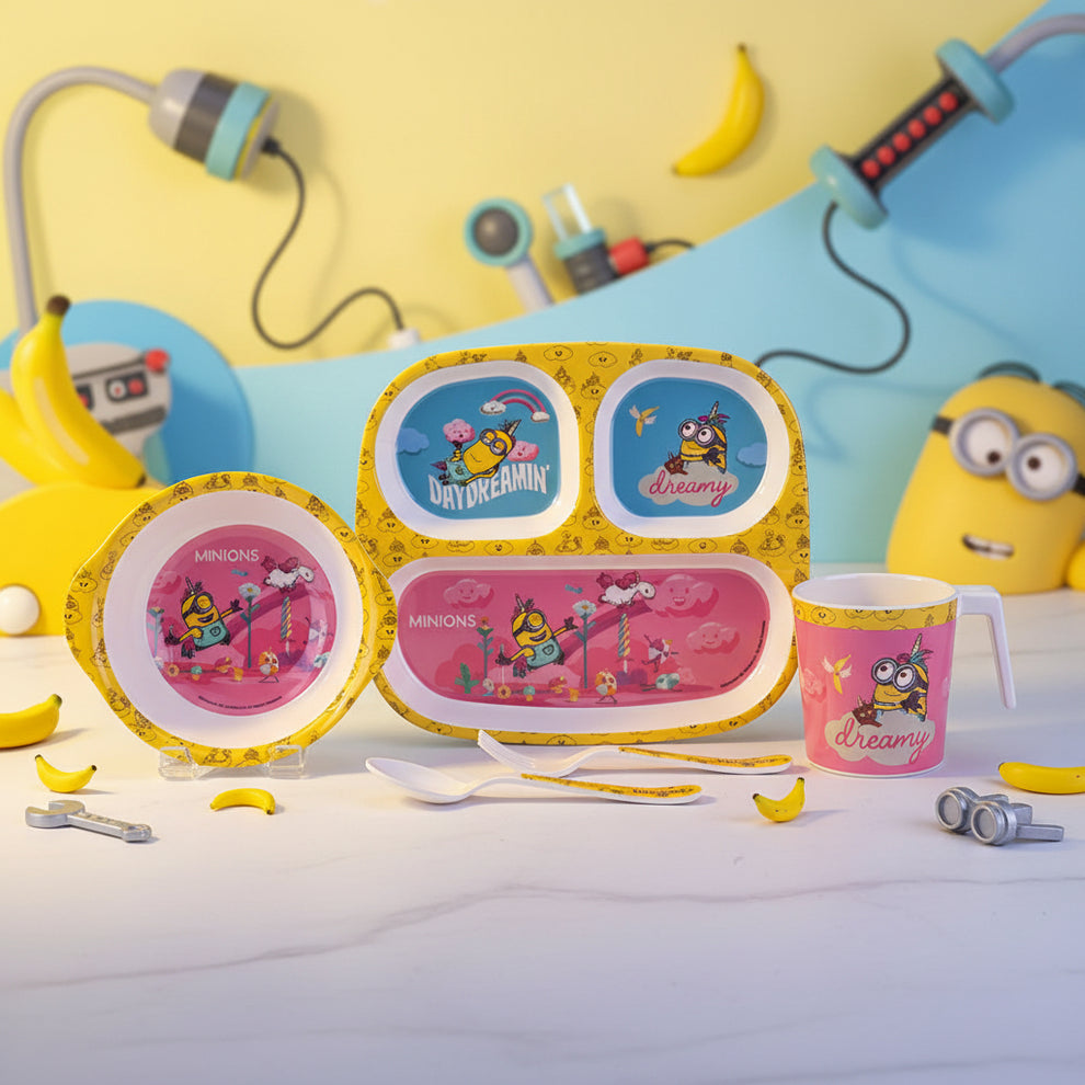 5 pc Kids Set - Minions – Servewell Dinnerware