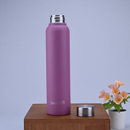 Sleek Single Wall Bottle - Pastel Purple