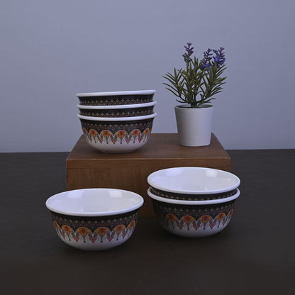 6pc Veg Bowl Set 10.5 cm - Jashn