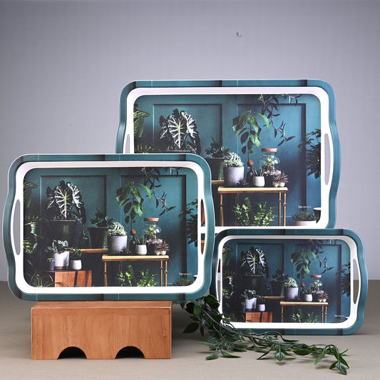 3 pc Sturdy Trays Set - Nursery