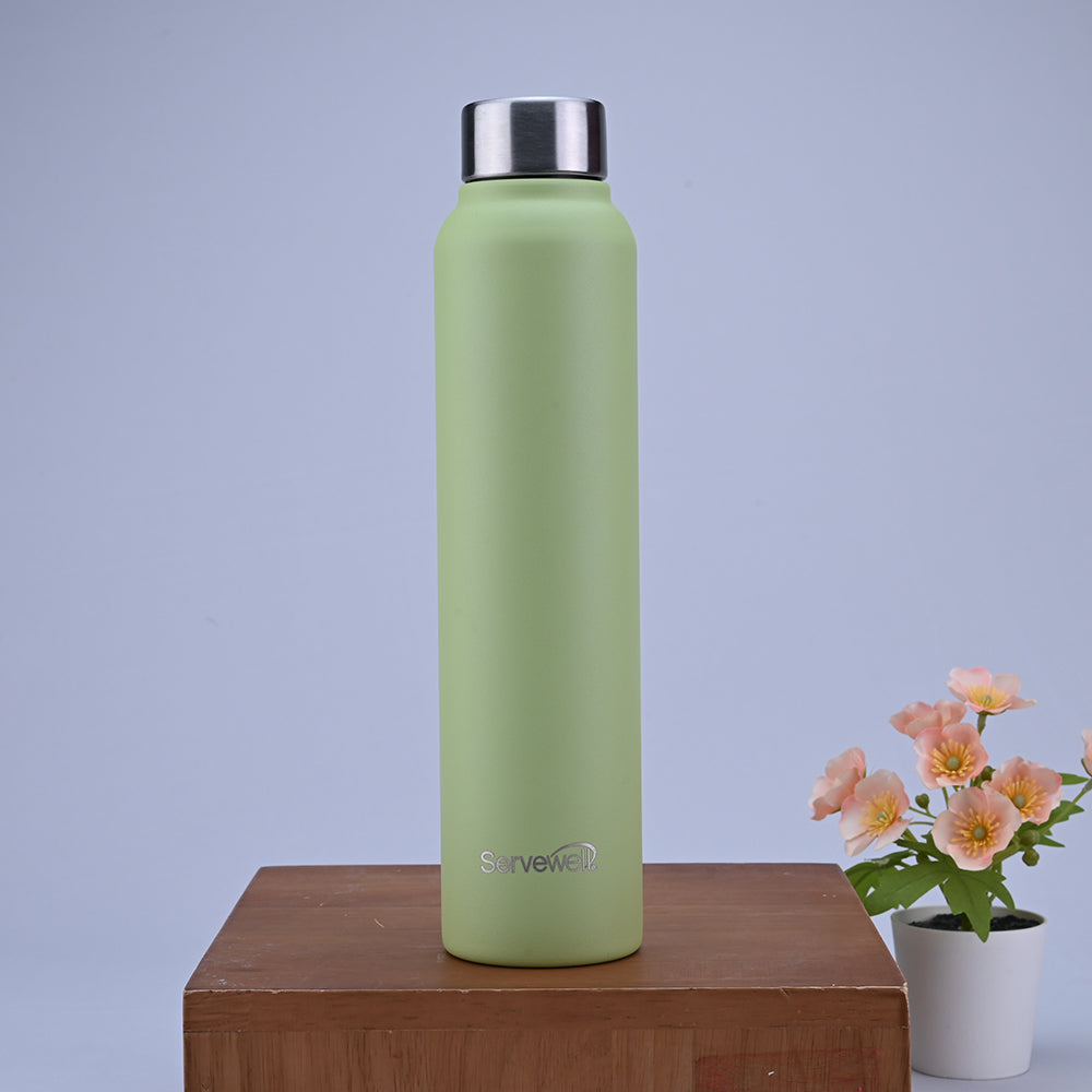 Sleek Single Wall Bottle - Pastel Green