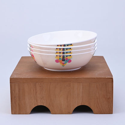 Round Bowl Sanskriti 15 cm Set 4 pc - Vanvas