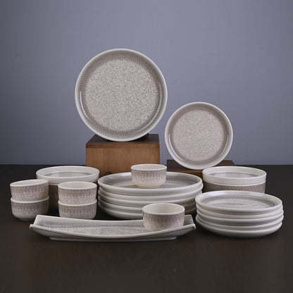 23pc Dinner Set - Crema