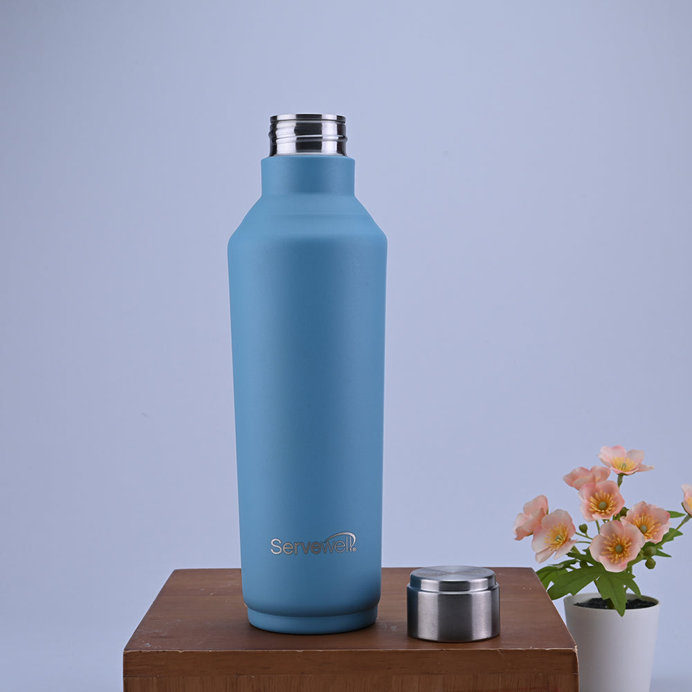 Alaska Single Wall Bottle - Pastel Blue