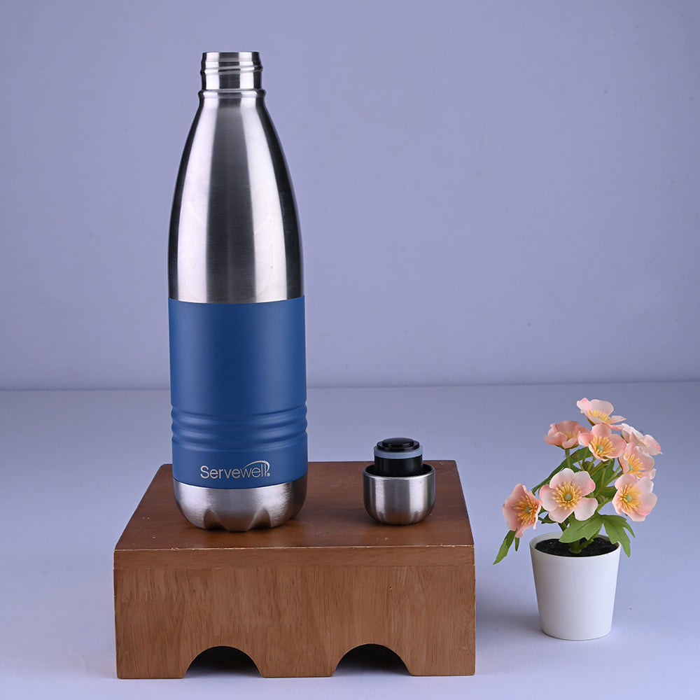 Indus Pro Vacuum Bottle 750 ml - Twin StlBlu