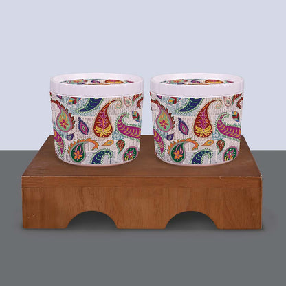 Elegant Jar with Lid Sanskriti 500 ml Set 2 pc - Kairi