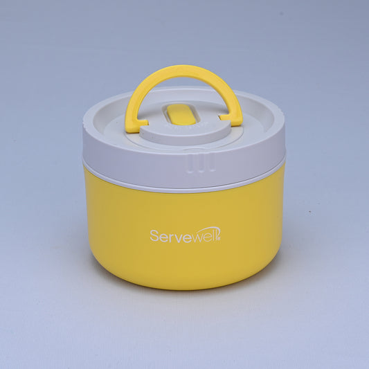 Meal Vacuum Lunch Box 600 ml - Yellow