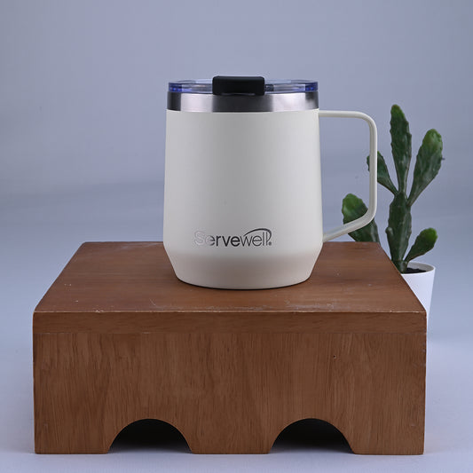 Dash SS Vacuum Mug 450 ml - Ivory