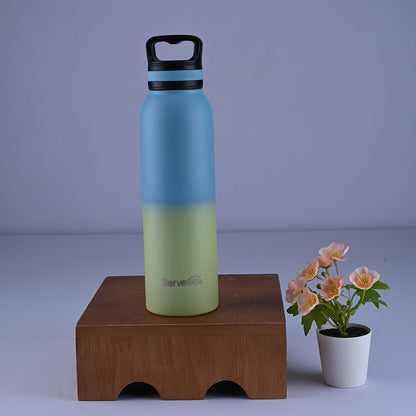Oslo Pro Vacuum Bottle 720 ml - 2 Tone PBluGrn