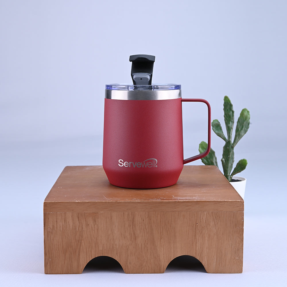 Dash SS Vacuum Mug 450 ml - Cherry
