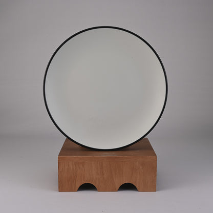 Buffet Plate Set 6pc Two Tone 32 cm - Black + Green