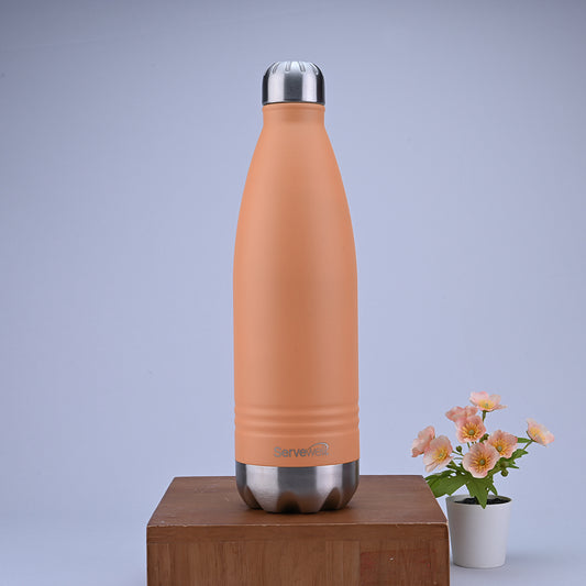 Indus Vacuum Bottle 500 ml - Pastel Orange