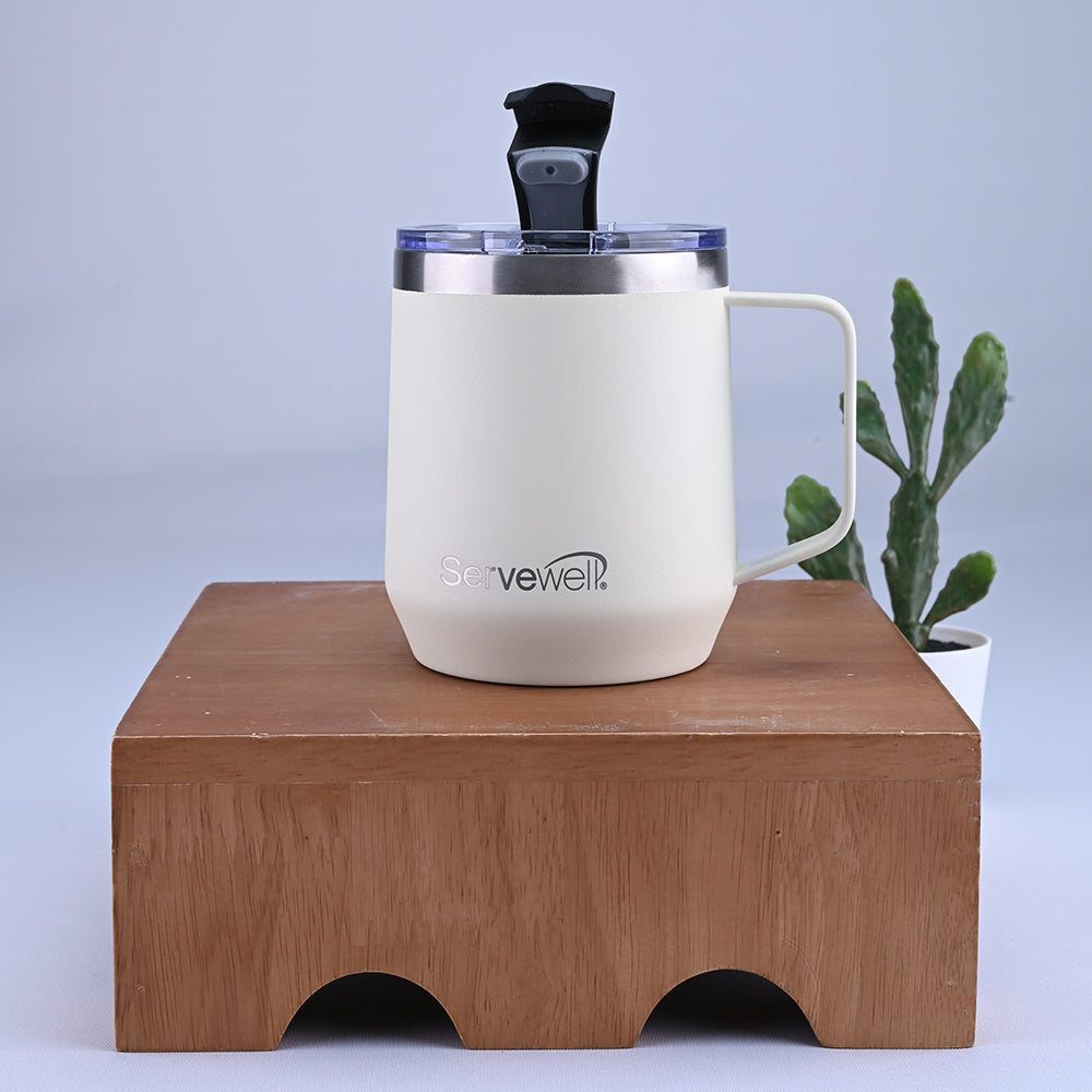 Dash SS Vacuum Mug 450 ml - Ivory